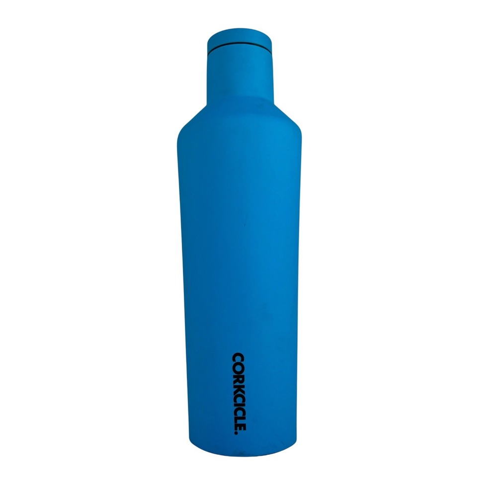 Corkcicle Canteen Water Bottle Stainless Steel Matte Blue 16oz